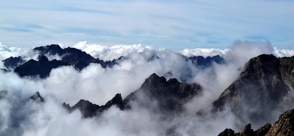 Penzion Alfa Tatry Stará Lesná Esterno foto